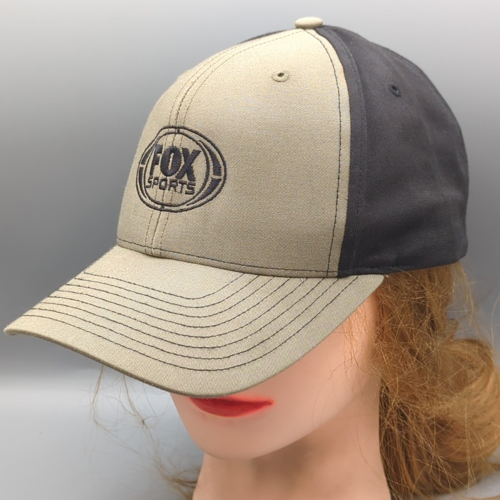 Fox Sports Hat Cap Snapback Olive Green Black Richardson Style 312 One Size